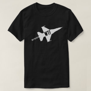 Kampfjet Flugzeug, Einfach, Luftfahrt, Geistreich, T-Shirt