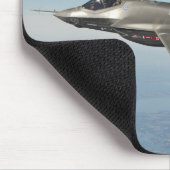 Kampfjet-Foto Mousepad (Ecke)