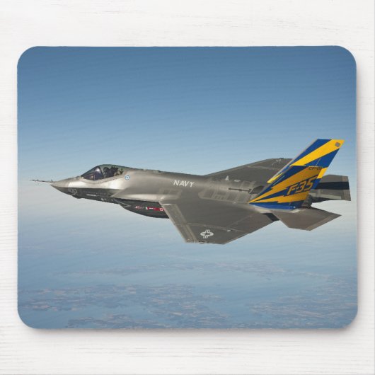 Kampfjet-Foto Mousepad (Vorne)