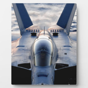 Kampfjet Fotoplatte