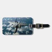 Kampfjet Gepäckanhänger (Vorderseite horizontal)