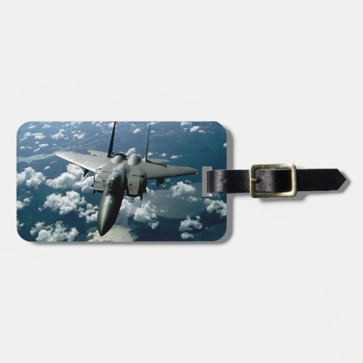 Kampfjet Gepäckanhänger (Vorderseite horizontal)