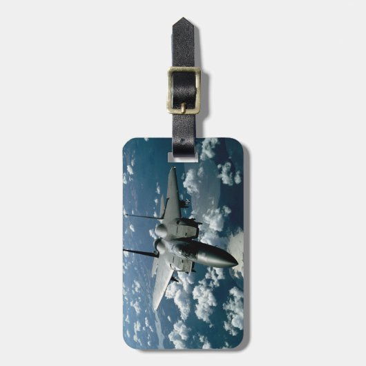 Kampfjet Gepäckanhänger (Vorderseite vertikal)