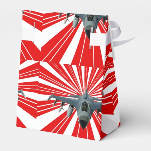 Kampfjet Geschenkschachtel (Rückseite)