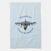 Kampfjet Geschirrtuch (Vertikal)