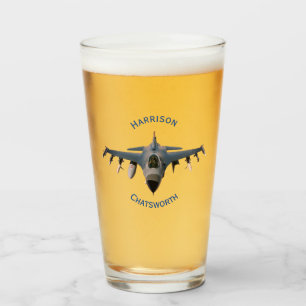 Kampfjet Glas