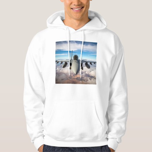 Kampfjet Hoodie (Vorderseite)