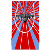 Kampfjet Kleine Geschenktüte (Vorderseite)