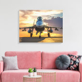 Kampfjet Leinwanddruck (Insitu (Wohnzimmer))