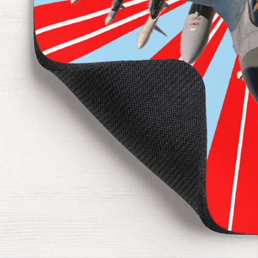 Kampfjet Mousepad (Ecke)