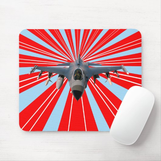 Kampfjet Mousepad (Mit Mouse)