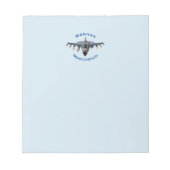 Kampfjet Notizblock (Vorderseite)