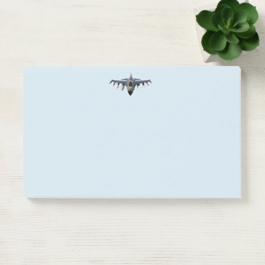 Kampfjet Post-it Klebezettel (Büro)