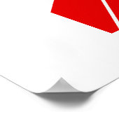 Kampfjet Poster (Ecke)