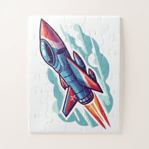 Kampfjet Puzzle