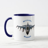 Kampfjet Tasse (Links)