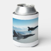 Kampfjets der Luftwaffe Dosenkühler (Kanne Vorderseite)