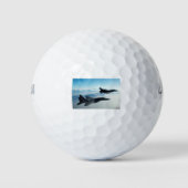 Kampfjets der Luftwaffe Golfball (Vorderseite)