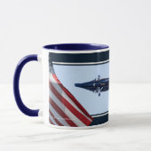 Kampfjets F/A-18 E/F Super Hornets Angels Tasse (Links)