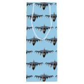 Kampfjets Geschenktüte Für Weinflaschen (Rückseite)