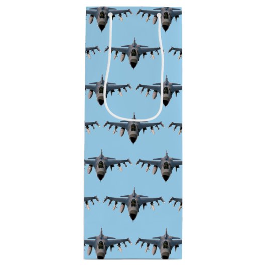 Kampfjets Geschenktüte Für Weinflaschen (Vorderseite)
