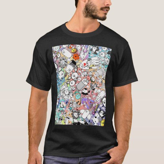 Kampfkatzen T-Shirt (Vorderseite)