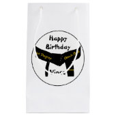 Kampfkunst-1. Grad-Gürtel-alles Gute zum Kleine Geschenktüte (Vorderseite)