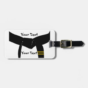 Kampfkunst 3. Grad Black Belt Gear Bag Tag Gepäckanhänger