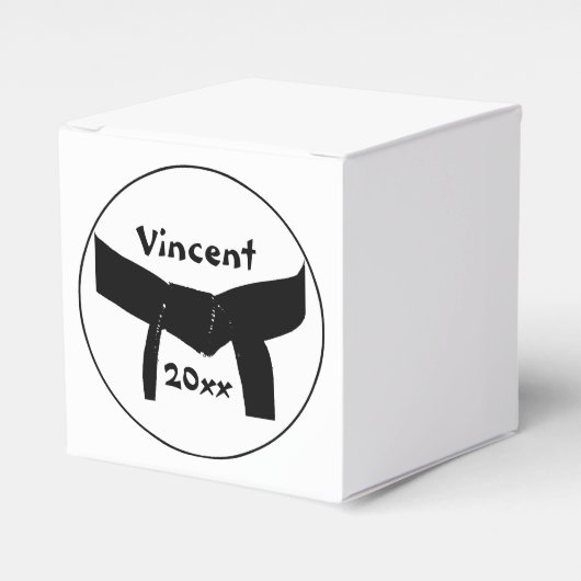 Kampfkunst Basic Black Belt Geschenkschachtel (Vorderseite)