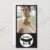 Kampfkunst Basiskarte Schwarzes Gürtel (Vorderseite)