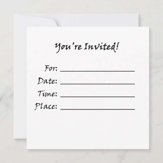 Kampfkunst-Blitz-Einladungen Einladung (Rückseite)