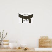 Kampfkunst Brown Belt Poster (Küche)