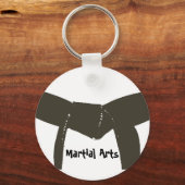 Kampfkunst Brown Belt Schlüsselanhänger (Vorderseite)