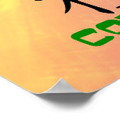 Kampfkunst: Das bedeutet... Poster. Poster (Ecke)