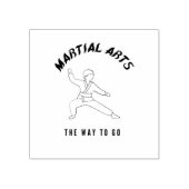 Kampfkunst der Weg Gummistempel (Prägung)