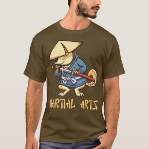 Kampfkunst Dog Kenjusu Kata Samurai Kendo T-Shirt