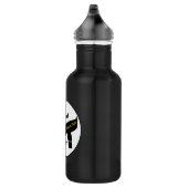 Kampfkunst-erster Grad-schwarzer Gürtel Edelstahlflasche (Rechts)