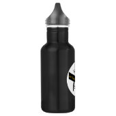 Kampfkunst-erster Grad-schwarzer Gürtel Edelstahlflasche (Links)