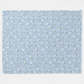 Kampfkunst Fleecedecke (Vorderseite (Horizontal))