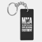 Kampfkunst für MIXED MARTIAL ARTS kämpfen im Kampf Schlüsselanhänger (Vorderseite links)