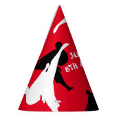 Kampfkunst Geburtstagsfeier mit Karate-Posen Partyhütchen (Links)