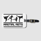 Kampfkunst Gepäckanhänger (Vorderseite (Horizontal))
