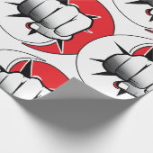 Kampfkunst Geschenkpapier (Ecke)