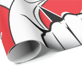 Kampfkunst Geschenkpapier (Rolleneckpunkt)