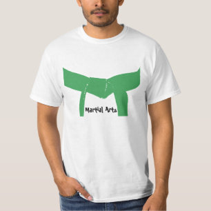 Kampfkunst-grüner Gürtel T-Shirt