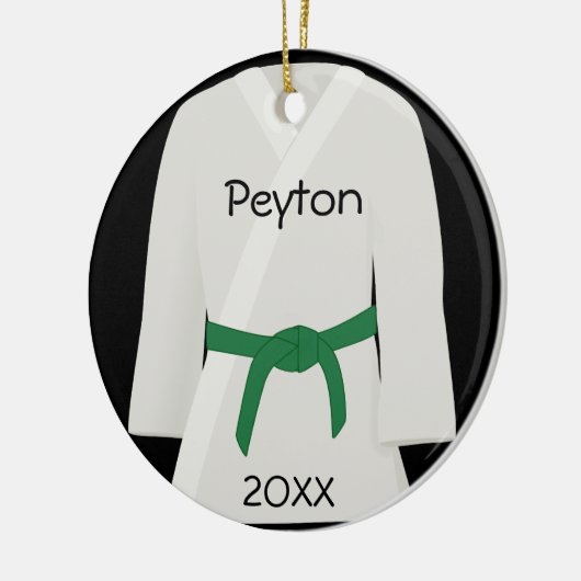 Kampfkunst-Gürtel-Verzierung Keramik Ornament (Links)