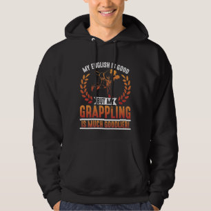 Kampfkunst-Kampf gegen Brasilianer Jiu Jitsu Grapp Hoodie