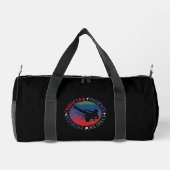 Kampfkunst - Karate-Grundwerte Duffle Bag (Rückseite)