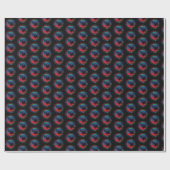 Kampfkunst - Karate-Grundwerte Geschenkpapier (Flach)