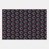 Kampfkunst - Karate-Grundwerte Geschenkpapier Set (Vorderseite 2)